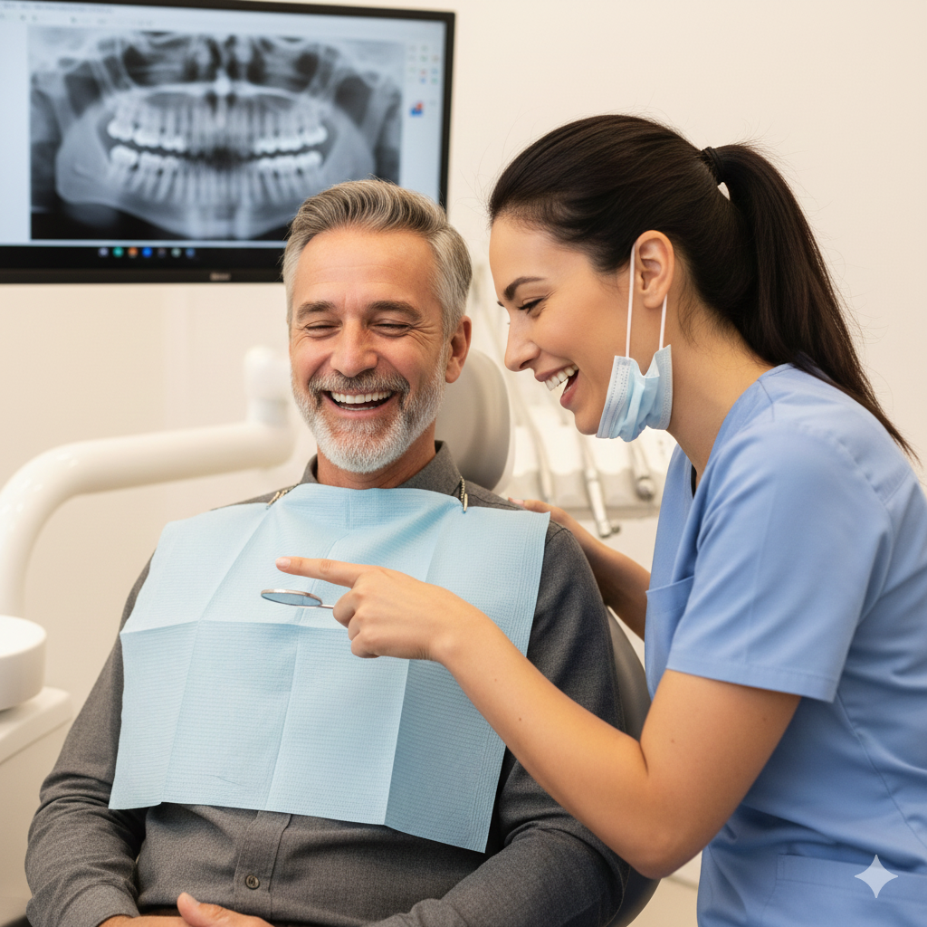 Painless dental appointment at Maple Dental Harrisburg